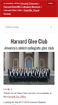 Mobile Screenshot of harvardgleeclub.org